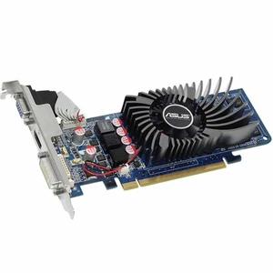 Asus Nvidia GT 220 1GB GDDR2 Graphics Card DVI VGA HDMI Multi Monitor PC - Picture 1 of 2