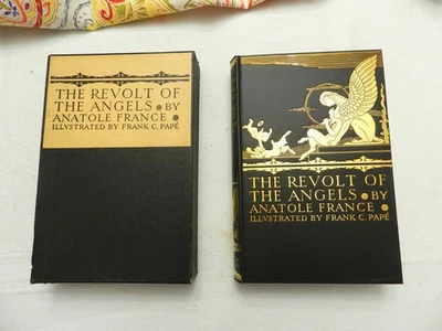 1928, The Revolt of the Angels by Anatole France, ILLUS FRANK PAPE, HBw/SC, NF - Imagem 1 de 4