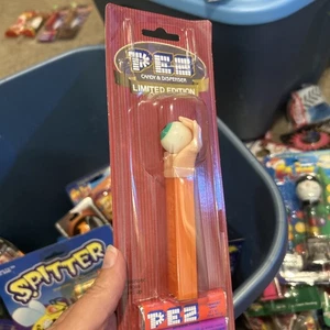 Dispensador PEZ Psicodélico Ojo Naranja Palo Embalaje se está desmoronando - Imagen 1 de 5