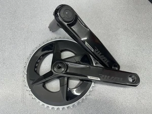 SRAM Rival AXS Quarq Power Meter 172.5mm 12-Speed 48/35t DUB Crankset - Picture 1 of 14