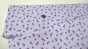 Timeless Treasures quilt-craft fabric DITSY DAISY lilac 2 yds (dpj-2709) Garden - Picture 1 of 1