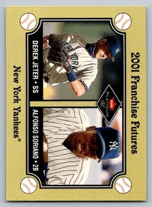 2001 Fleer Platinum Derek Jeter/Alfonso Soriano 481 - Picture 1 of 2