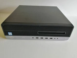 HP EliteDesk 800 G4 SFF PC - i5-8500 - 16GB RAM - 256GB M.2 - Windows 11 Pro - Afbeelding 1 van 4