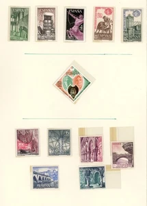 SPAGNA ~ ASST. EDIZIONI SU PAGINE ALBUM ~ TUTTE MNH - Foto 1 di 5
