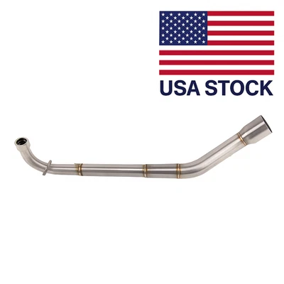 Tubo silenciador cabezal escape moto Honda Grom MSX 125 2013-2025 Foto 1 de 3