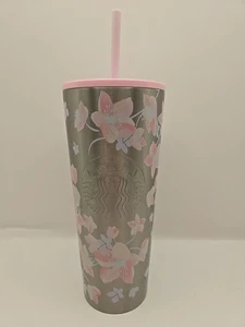 Starbucks Edelstahl Tumbler 24oz. Kirschblüte Neu 2024 - Bild 1 von 11