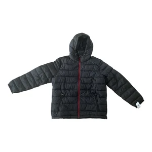 London Fog - Men’s Quilted Puffer Jacket (XL) - Hooded Winter Coat  - Picture 1 of 3