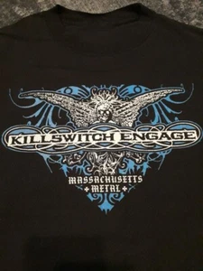 Vintage Killswitch Engage Musik Band Baumwolle schwarz alle Größen Herren Damen Shirt TR336 - Bild 1 von 4