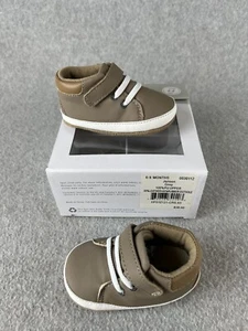 Robeez First Kicks Crib Baby Shoes Size 6-9 Months Sneaker pull on Comfort - Picture 1 of 7