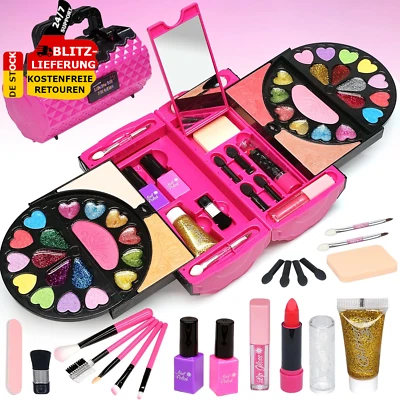 AMERRLY 🎀 Kinderschminke 59er Set Schminkkoffer Make up Schminkset Spielzeug Geschenke