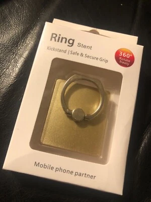 Gift pack  360°  Rotating Finger Ring Stand Holder & Stand Mounts For Cell phone - Image 1 of 3