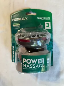 Peerless 76314 Power Massage 3 Setting Shower Head, 1.75gpm, Chrome - Picture 1 of 8