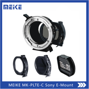 Meike MK-PLTE-C VND Manual Focus Lens Adapter for ARRI PL-Mount to Sony E 