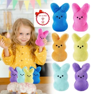 Easter Bunny Plush Toys Decorated With Cute Animals Bunny Stuffed Dolls - Picture 1 of 33