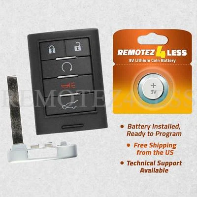 Keyless Entry Remote for 2010 2011 2012 2013 2014 2015 Cadillac SRX Car Key Fob Foto 1 de 4