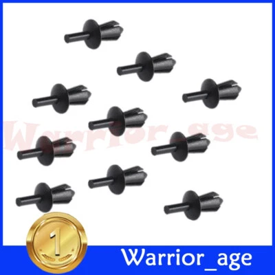 10Pcs Radiator Housing Push Type Retainer Fits Mercedes Benz W201 W123 R170 R171 Foto 1 de 4