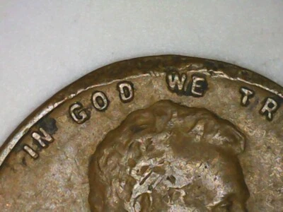 1939 Lincoln Wheat Cent with Planchet Error on Edge Obverse & Reverse US Mint   - Image 1 of 4