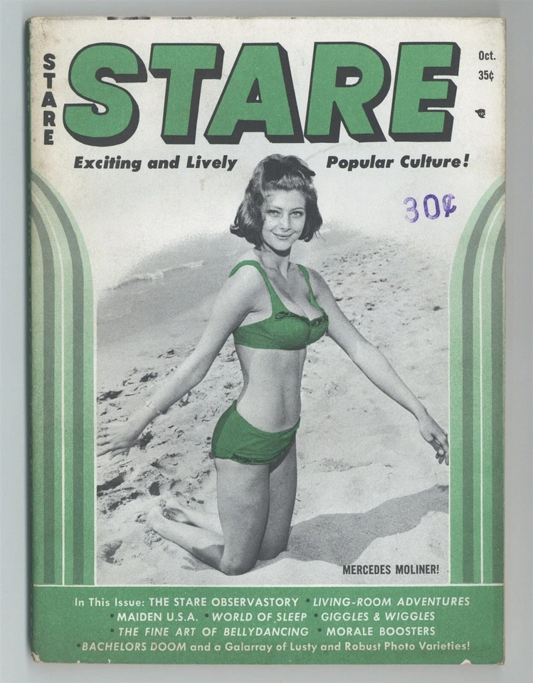 Stare 1962 Helen Carter Eve Eden Mercedes Moliner 100pg Timely Features Humorama - Image 1 of 2