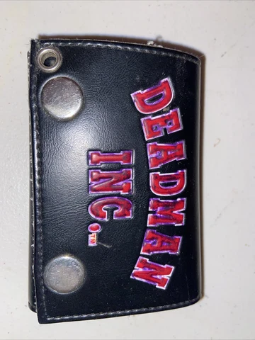 WWF ORIGINAL OFFICIAL LICENSED OLD SCHOOL DEADMAN INC WALLET ATTITUDE ERA Cover