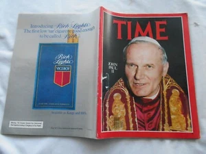 TIME Magazine-OCTOBER 30,1978-JOHN PAUL ll - Picture 1 of 2
