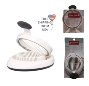 GoodCook Classic Eierschneider Edelstahldrähte weiß Kontrollgriff rutschfest   - Bild 1 von 8