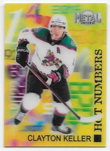 22/23 SKYBOX METAL UNIVERSE HOT NUMBERS Clayton Keller #HN9 - Picture 1 of 1