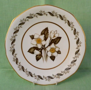 Vintage Royal Worcester "Bernina" Bone China Kuchen / Brotteller - 23 cm (9,25") - Bild 1 von 3