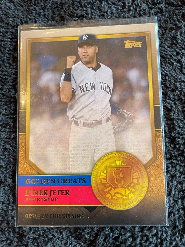 2012 Topps Golden Greats Derek Jeter #GG28 Yankees MINT MK24-959 - Image 1 of 1