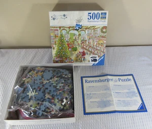 500 Ravensburger Puzlle Santa's Ready No. 82 448 9 COMPLETE - Picture 1 of 2