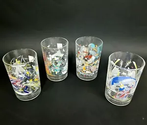 Vintage McDonalds 4 Gläser Walt Disney World 25 Anniversary Remember The Magic 1996 - Bild 1 von 6