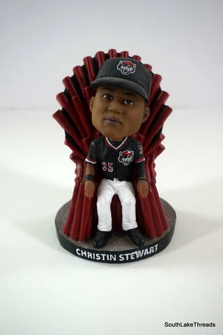 2018 ERIE SEAWOLVES CHRISTIN STEWART "GOT" GAME OF THRONES SGA BOBBLEHEAD TIGERS Cover