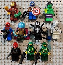 Lego Marvel Minifigures Lot and Accessories