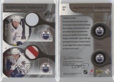 2005-06 SP Game Used Edition /35 Raffi Torres Ales Hemsky #AP2-RA Dual Patch