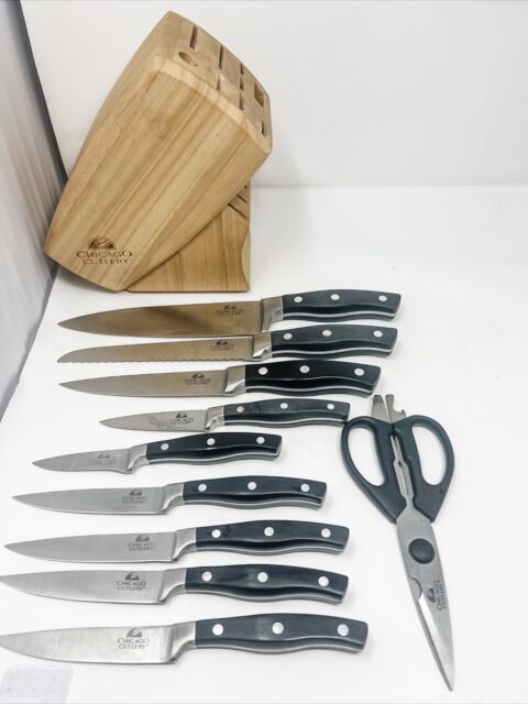 Chicago Cutlery, Kitchen, Chicago Cutlery Steak Knife 45 Blade Stainless  Steel Knives Lot Of 6 6g7q