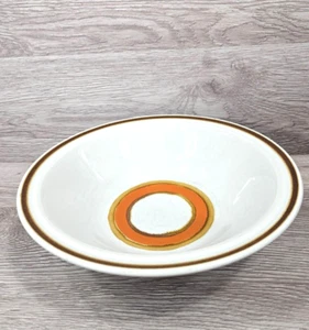 ACSONS Stone Wave 3"x10" Round Beige Brown Serving Platter Decorative Serveware - Picture 1 of 11