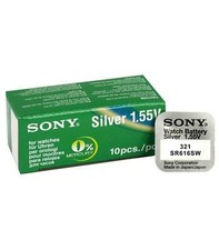 Sony SR616SW SR-Type 1.55V Óxido de plata Batería (321)