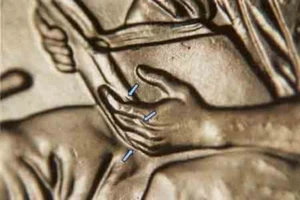 2009 P FY WDDR-040 Lincoln Cent Formative Years Doubled Die Reverse Error - Bild 1 von 2