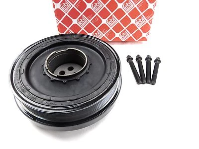 FEBI 33077 Riemenscheibe für BMW N47 Diesel E81 E87 E90 E91 E60 + Schrauben - Bild 1 von 2