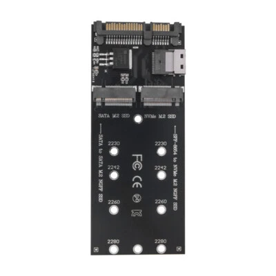 M.2 zu SATA Adapter SFF-8654 zu M2 NVME SSD Konverter Riser Board für Mainboard - Bild 1 von 4