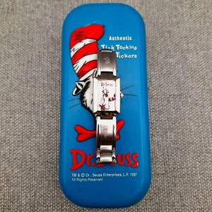 Dr. Seuss - Time Tocking - Steel Watch - 1997 Vintage - Boxed And Working - Bild 1 von 5