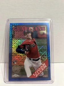 2023 Topps Update Series - Mojo Blue Refractor #T88CU-84 Logan Allen /150 (RC) - Picture 1 of 2