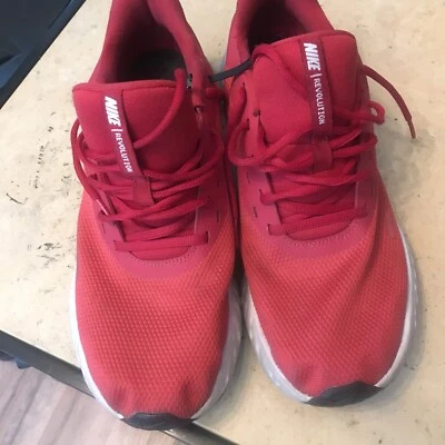 Red Nike Revolution  Size 13 Running Shoes - Image 1 of 4