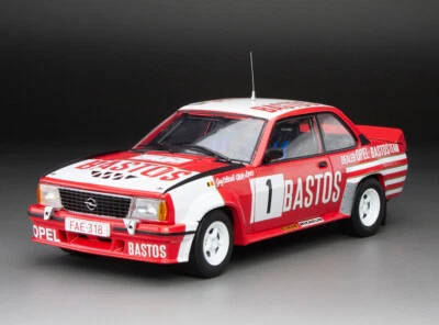 05395 1/18 OPEL ASCONA 400 RALLY BASTOS N1 2nd RALLY DES ARDENNES 1983 RED WHITE - Image 1 of 4
