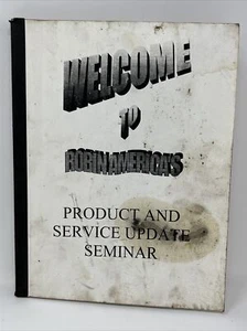 Robin Engines Produkt & Service Update Seminar Handbuch Buch 1990er Jahre Reparaturteile - Bild 1 von 11