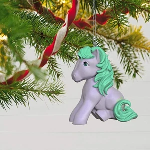 Hallmark Seashell My Little Pony Keepsake Ornament 2019 NUOVO CON SCATOLA COME NUOVO - Foto 1 di 4