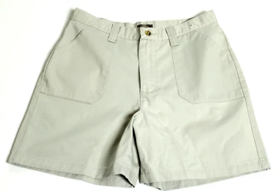 Pantalones Cortos Vintage Riders Talla 8 Nuevos Algodón Tiro Alto Caqui Riders Entrepierna 5" Foto 1 de 3