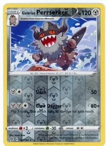 Galarian Perrserker 127/192 Swsh02: Rebel Clash Reverse Holo - Picture 1 of 2