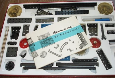 Juego de montaje de metal Baukensten vintage kit de construcción Alemania #3 Foto 1 de 4