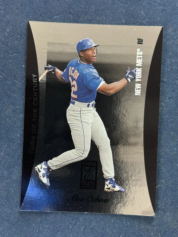 1997 Donruss Elite Turn of the Century #15 Alex Ochoa Mets /3500. - Image 1 of 2