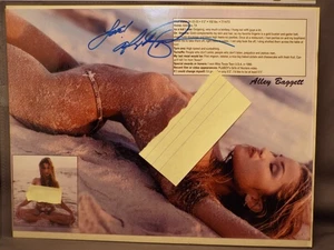 Alley Baggett foto autografata 8x10 con certificato di autenticità - Foto 1 di 3